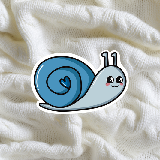 snug snail sticker